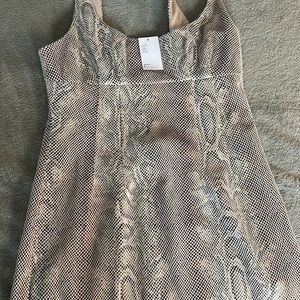 Urban outfitters NWT snakeskin dress.